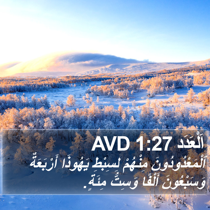 اَلْعَدَد 1:27 AVD Bible Study