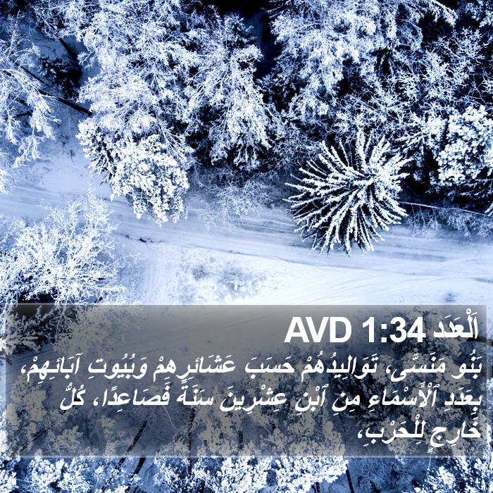 اَلْعَدَد 1:34 AVD Bible Study