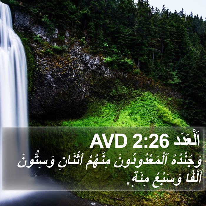 اَلْعَدَد 2:26 AVD Bible Study