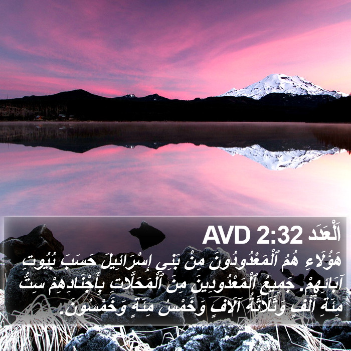 اَلْعَدَد 2:32 AVD Bible Study