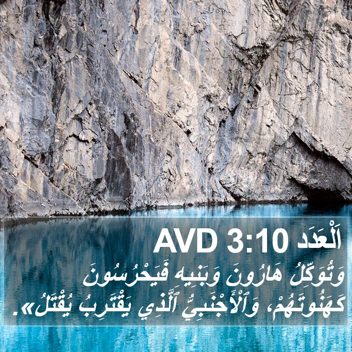 اَلْعَدَد 3:10 AVD Bible Study