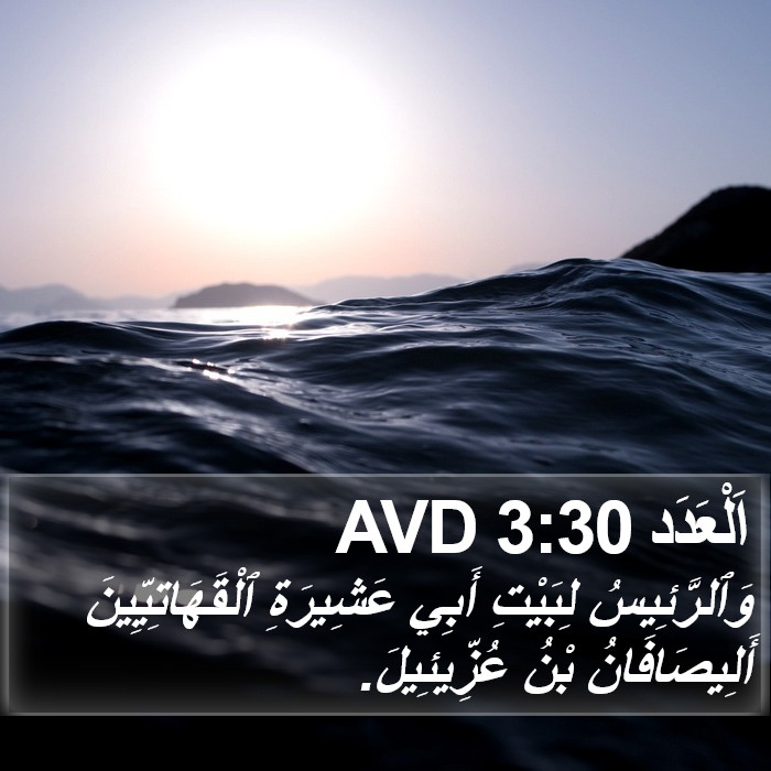 اَلْعَدَد 3:30 AVD Bible Study