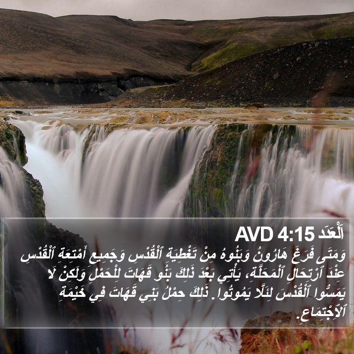 اَلْعَدَد 4:15 AVD Bible Study