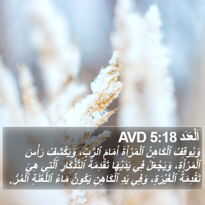 اَلْعَدَد 5:18 AVD Bible Study