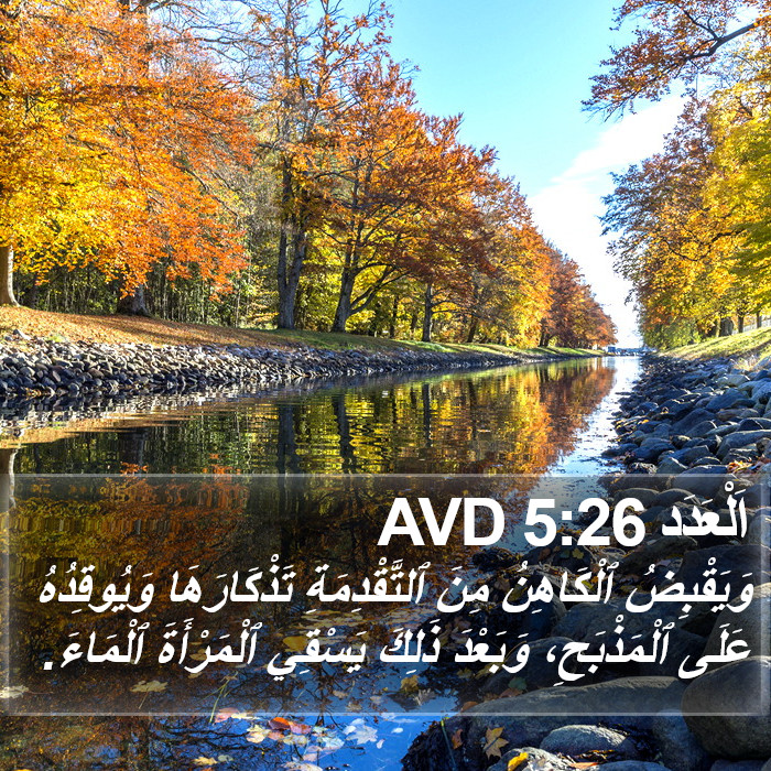 اَلْعَدَد 5:26 AVD Bible Study