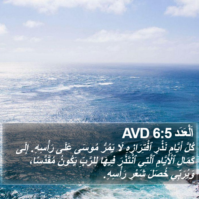 اَلْعَدَد 6:5 AVD Bible Study