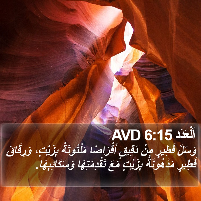 اَلْعَدَد 6:15 AVD Bible Study