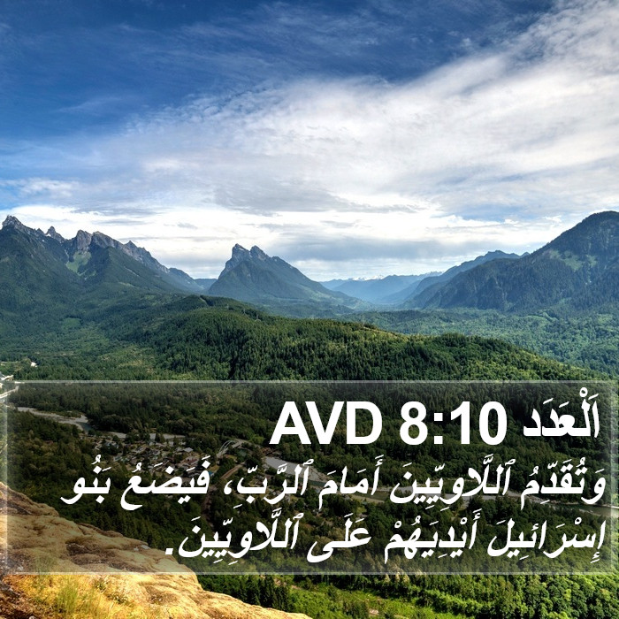 اَلْعَدَد 8:10 AVD Bible Study
