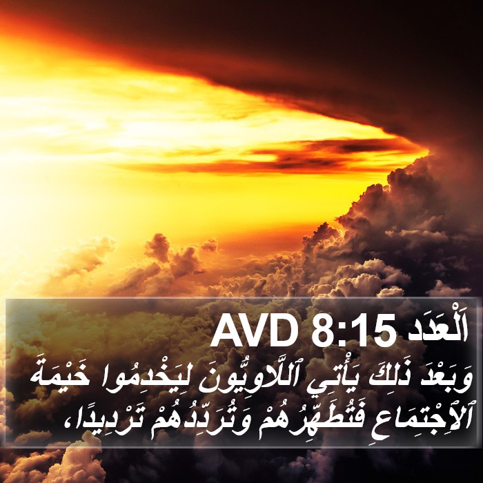 اَلْعَدَد 8:15 AVD Bible Study