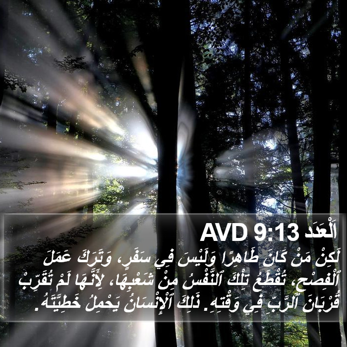 اَلْعَدَد 9:13 AVD Bible Study