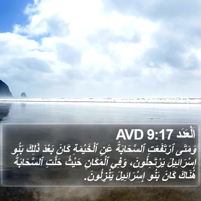 اَلْعَدَد 9:17 AVD Bible Study