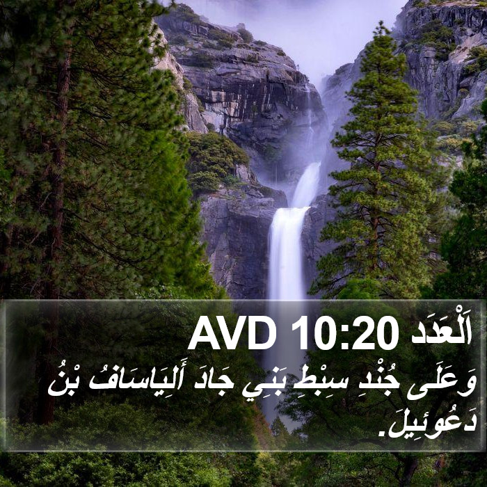 اَلْعَدَد 10:20 AVD Bible Study