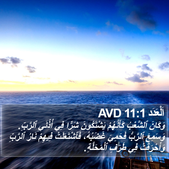 اَلْعَدَد 11:1 AVD Bible Study