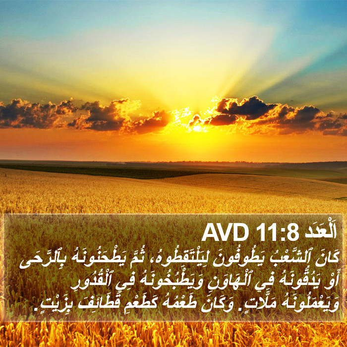 اَلْعَدَد 11:8 AVD Bible Study