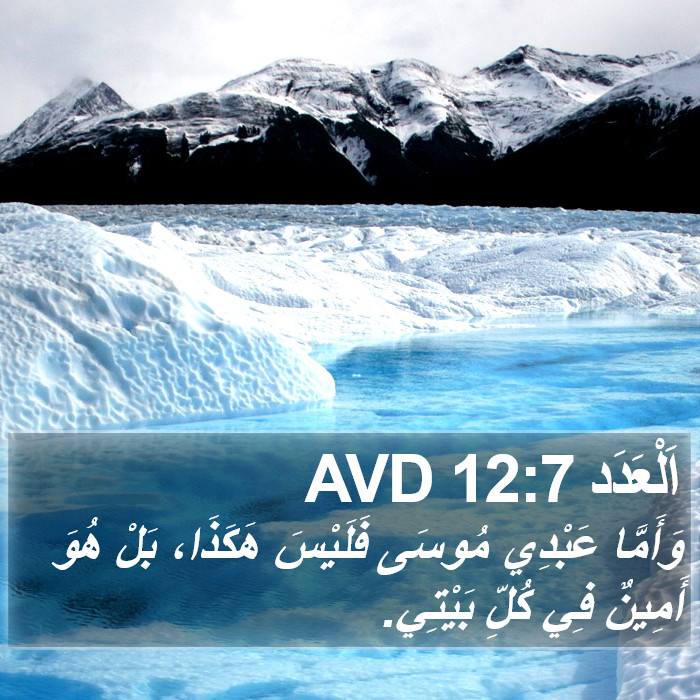 اَلْعَدَد 12:7 AVD Bible Study