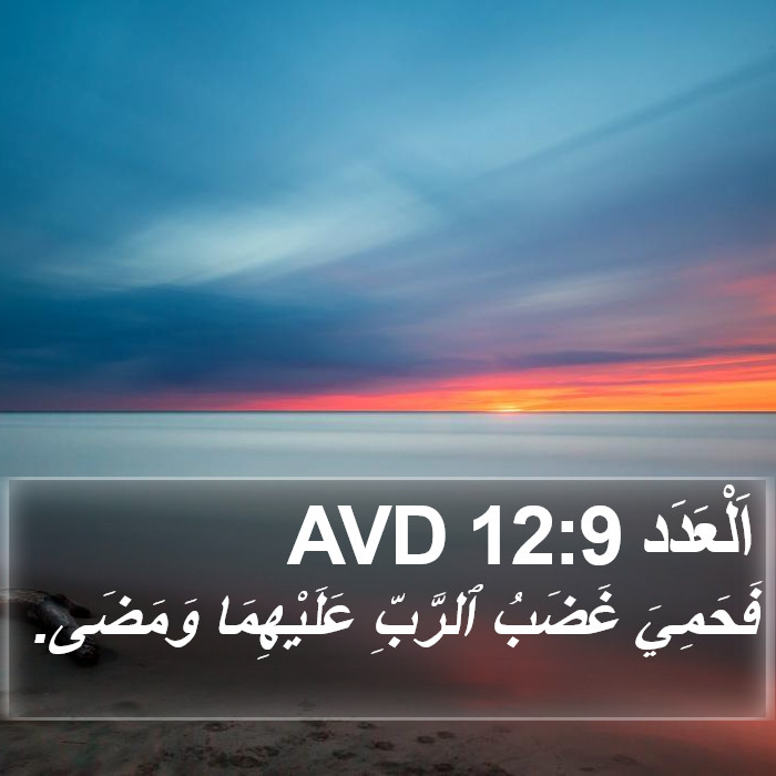 اَلْعَدَد 12:9 AVD Bible Study