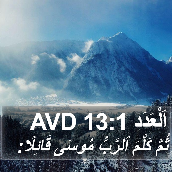 اَلْعَدَد 13:1 AVD Bible Study