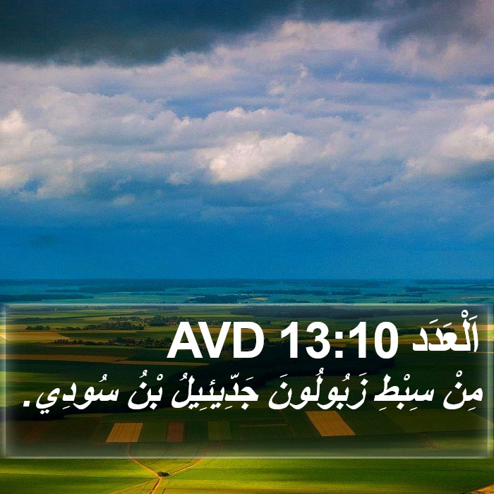 اَلْعَدَد 13:10 AVD Bible Study