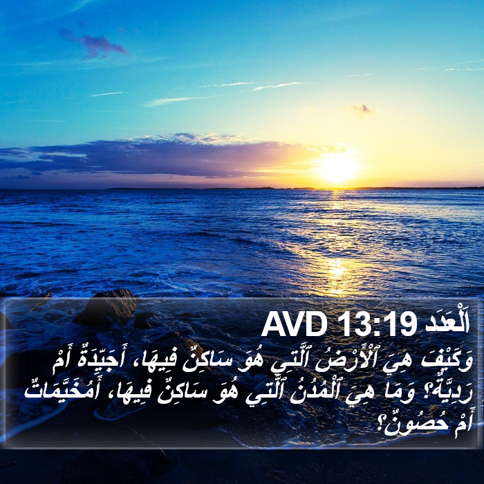 اَلْعَدَد 13:19 AVD Bible Study