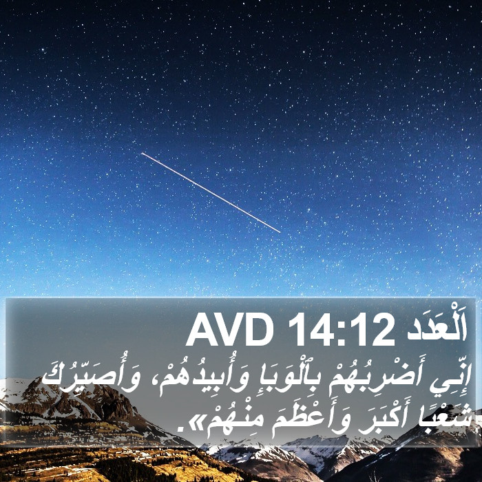 اَلْعَدَد 14:12 AVD Bible Study