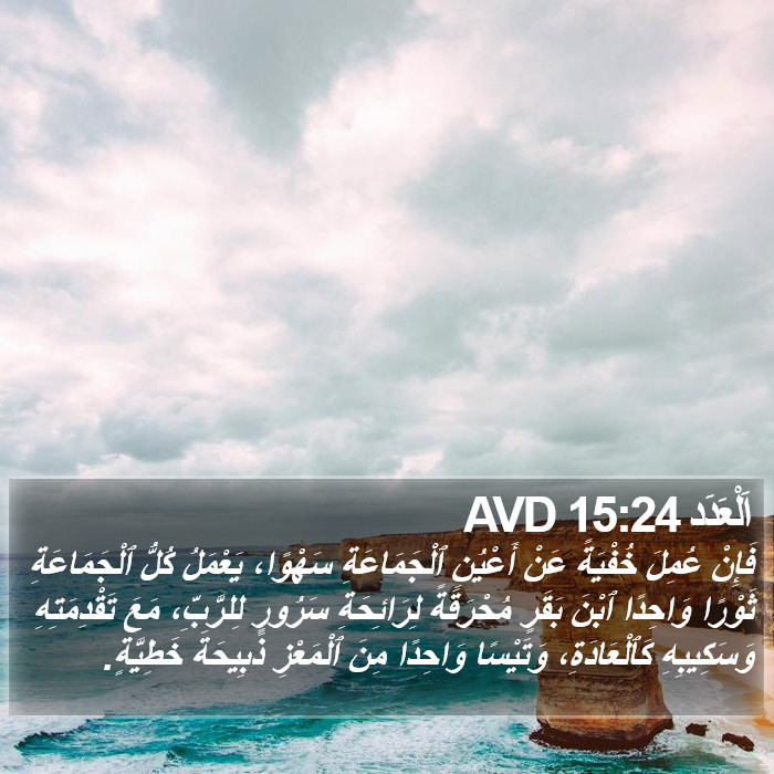 اَلْعَدَد 15:24 AVD Bible Study