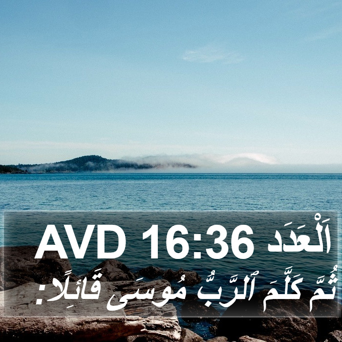 اَلْعَدَد 16:36 AVD Bible Study