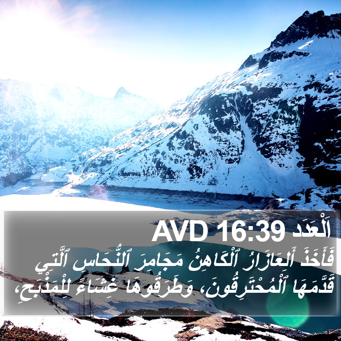 اَلْعَدَد 16:39 AVD Bible Study