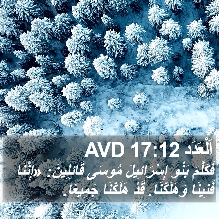 اَلْعَدَد 17:12 AVD Bible Study