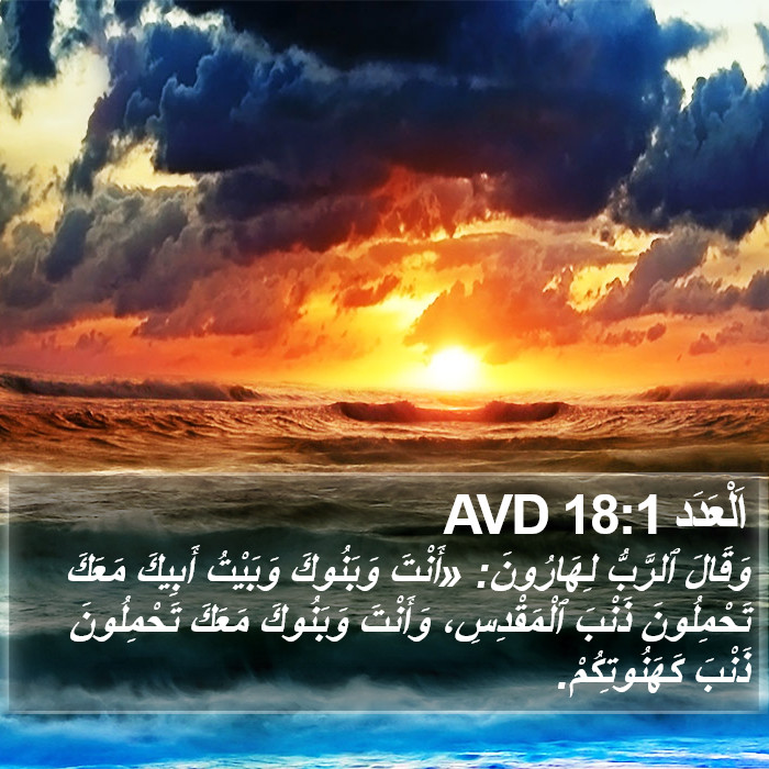 اَلْعَدَد 18:1 AVD Bible Study