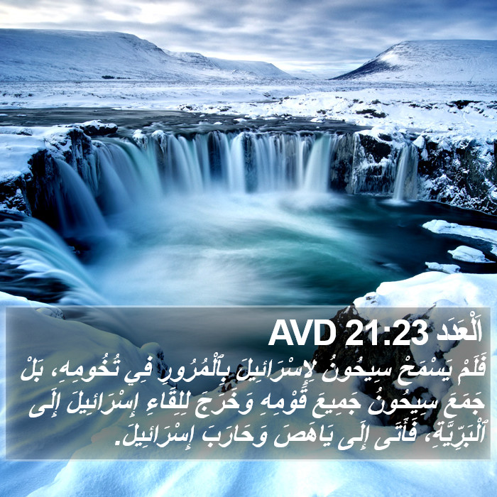 اَلْعَدَد 21:23 AVD Bible Study