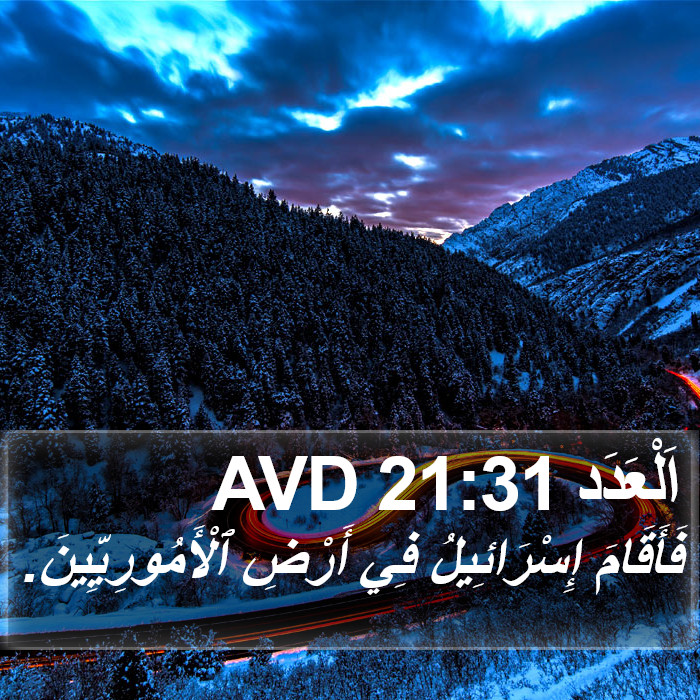 اَلْعَدَد 21:31 AVD Bible Study