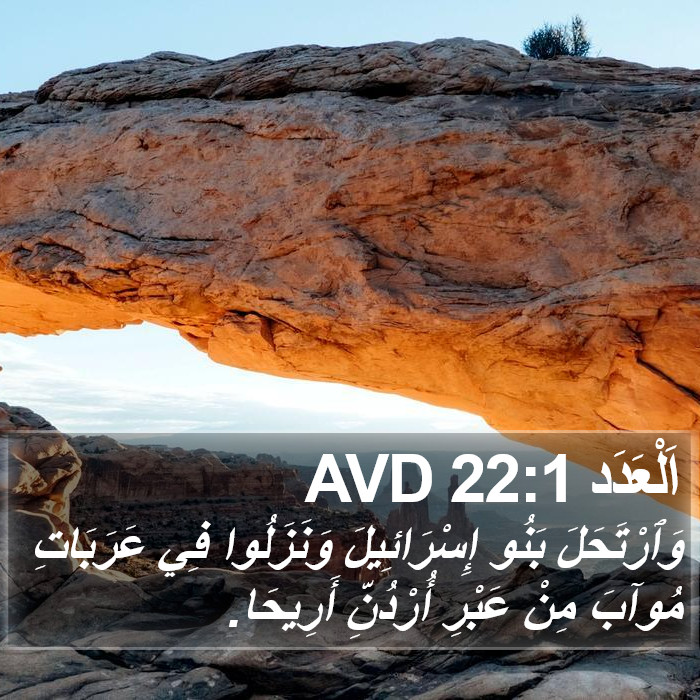 اَلْعَدَد 22:1 AVD Bible Study