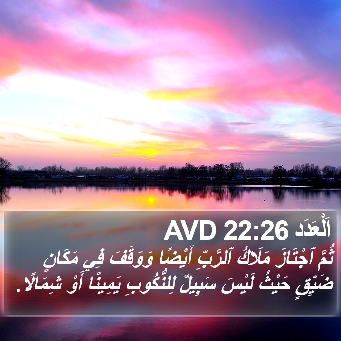 اَلْعَدَد 22:26 AVD Bible Study