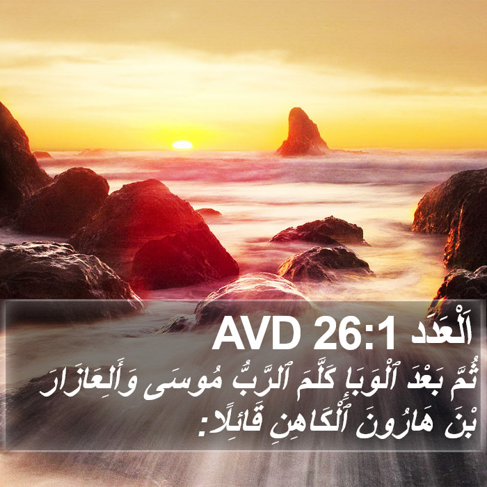 اَلْعَدَد 26:1 AVD Bible Study