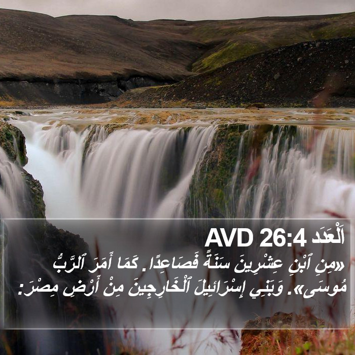 اَلْعَدَد 26:4 AVD Bible Study