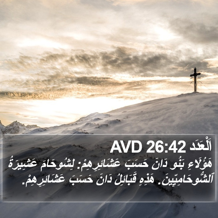 اَلْعَدَد 26:42 AVD Bible Study