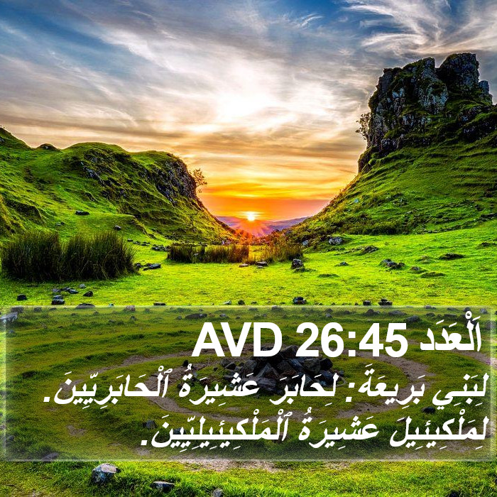 اَلْعَدَد 26:45 AVD Bible Study