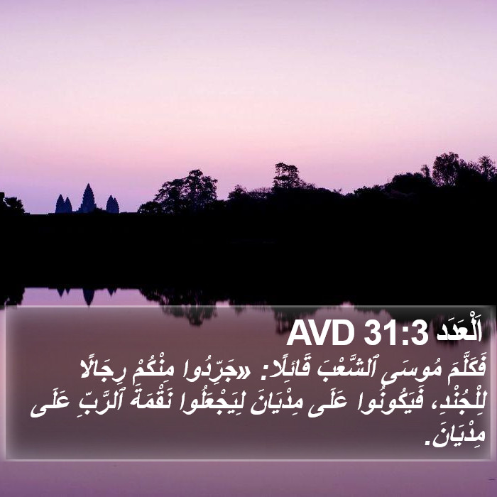 اَلْعَدَد 31:3 AVD Bible Study