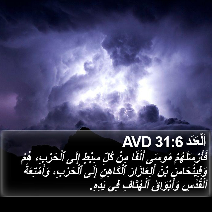 اَلْعَدَد 31:6 AVD Bible Study