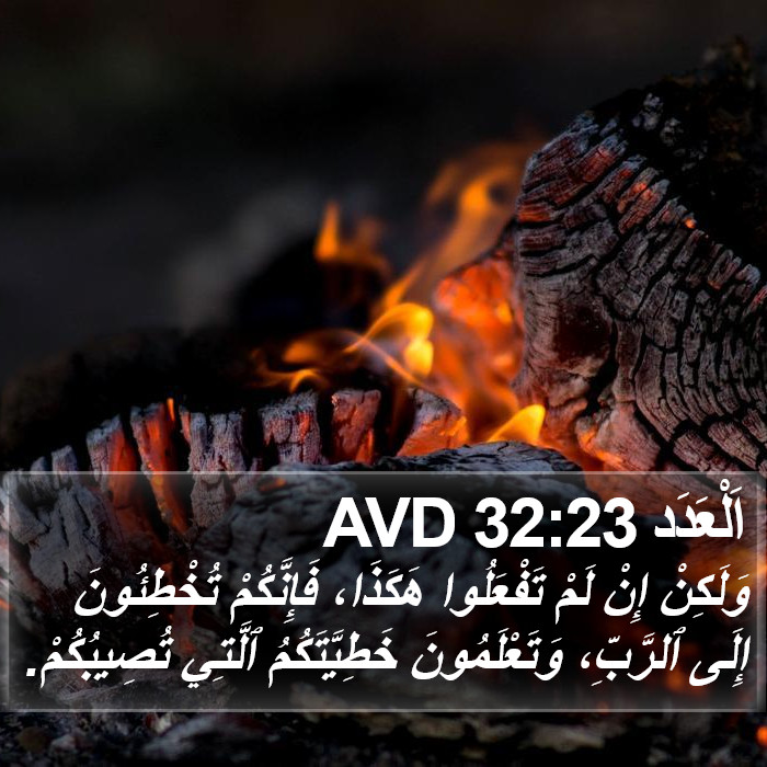 اَلْعَدَد 32:23 AVD Bible Study