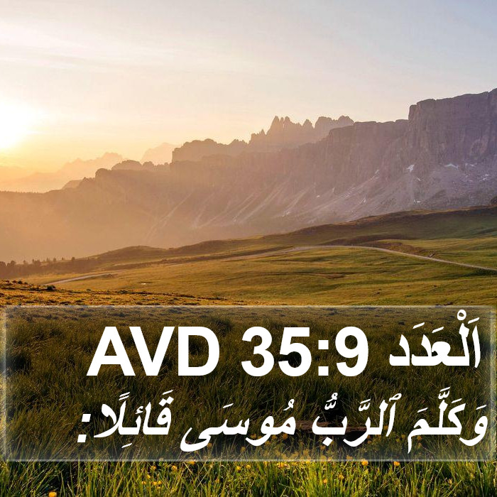 اَلْعَدَد 35:9 AVD Bible Study