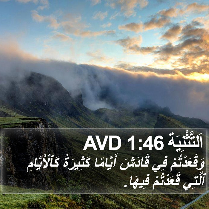 اَلتَّثْنِيَة 1:46 AVD Bible Study