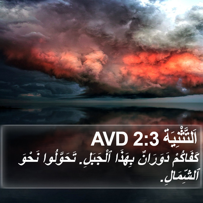 اَلتَّثْنِيَة 2:3 AVD Bible Study