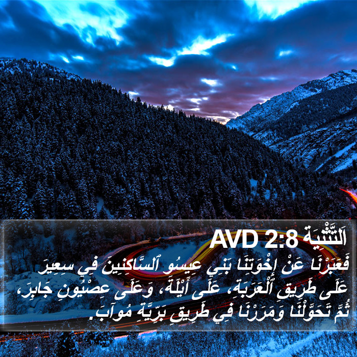 اَلتَّثْنِيَة 2:8 AVD Bible Study