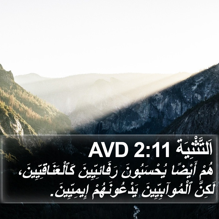 اَلتَّثْنِيَة 2:11 AVD Bible Study