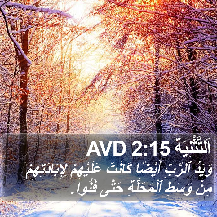 اَلتَّثْنِيَة 2:15 AVD Bible Study