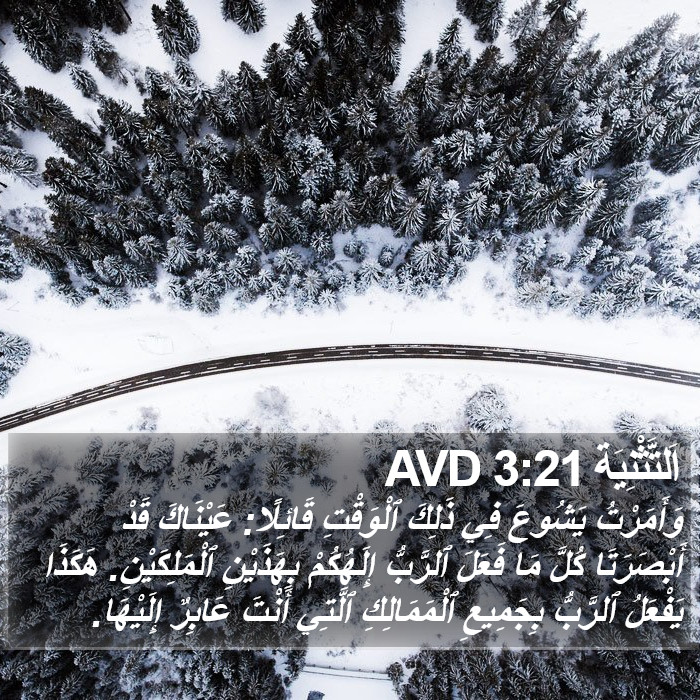 اَلتَّثْنِيَة 3:21 AVD Bible Study