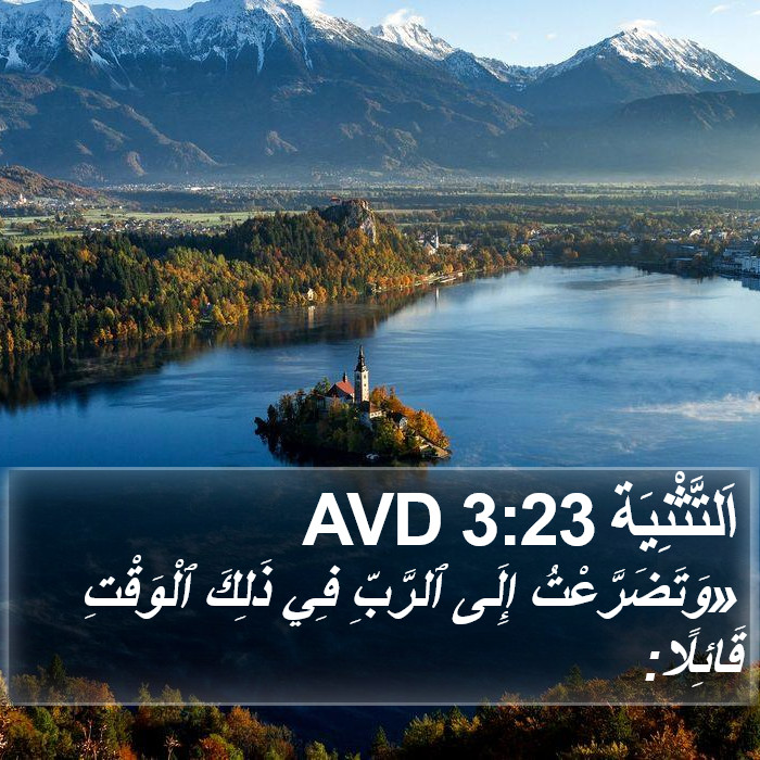 اَلتَّثْنِيَة 3:23 AVD Bible Study