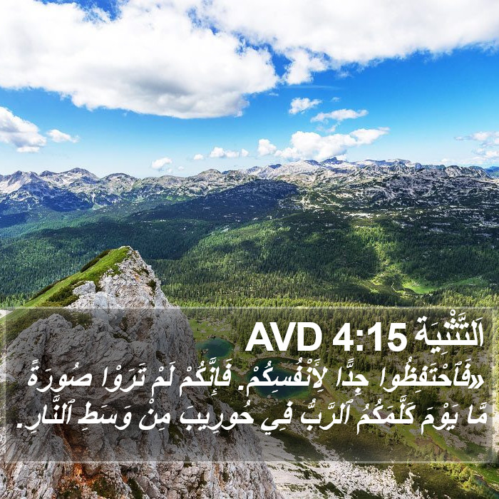 اَلتَّثْنِيَة 4:15 AVD Bible Study