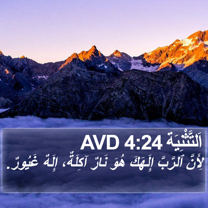 اَلتَّثْنِيَة 4:24 AVD Bible Study